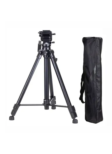3 Sections Photo Studio Tripod Hydraulic PTZ Stand For DSLR Camera VCT-880RM