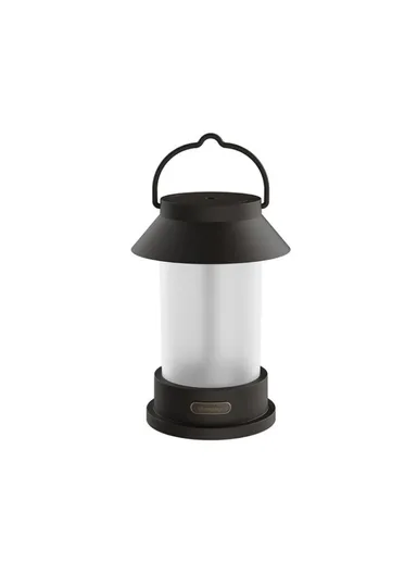 Mini Humidifier Portable Rechargeable Retro Camping Light Humidifier For Home, Office &amp; Outdoor - Black