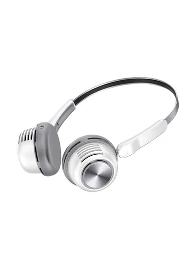 Rechargeable Hanging Neck Cooling Fan Portable 5 Wind Speeds Summer Fan MF088- White