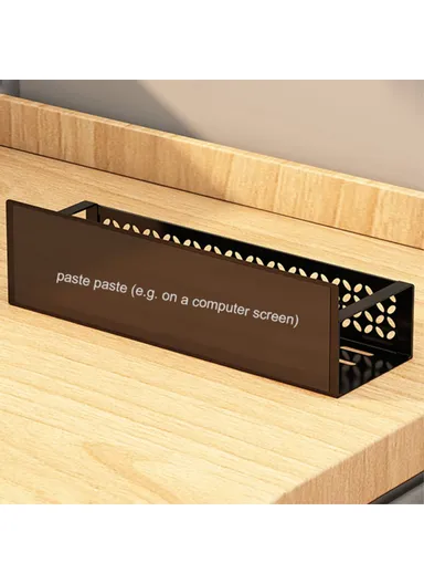 2-Pcs Magnetic Spice Rack, Refrigerator Hanging Storage Rack Iron Storage Shelf - Black / Small+Big