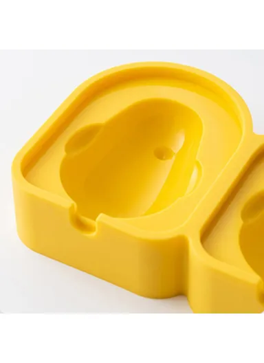 Cute Bird Shaped Reusable Silicone Mold for DIY Ice Cream Bar with Lid and Stick (without FDA Certificate, BPA Free) - Blue