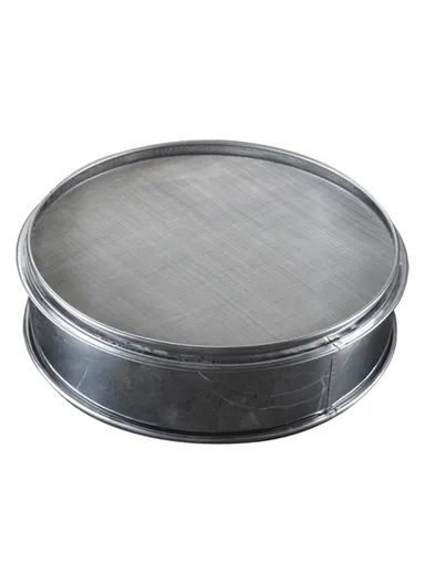 40 Mesh Kitchen Fine Mesh Sieve Stainless Steel Flour Sifter For Baking BPA-Free, No FDA Certified (L40 x D40 x H8.5)cm
