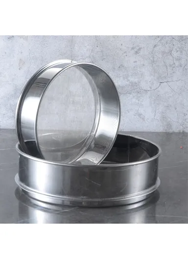 40 Mesh Kitchen Fine Mesh Sieve Stainless Steel Flour Sifter For Baking BPA-Free, No FDA Certified (L40 x D40 x H8.5)cm