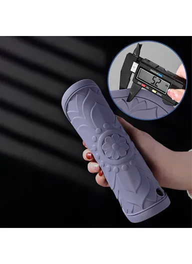 3Pcs 16x16cm Chinese Hollow Carving Cup Mat Heat Insulation Placemat Silicone Coaster - Green