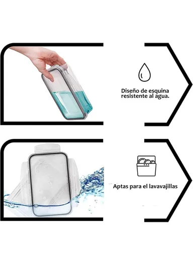 34Pcs Plastic Microwave Oven Lunch Box Refrigerator Fruit Vegetable Sealing Box A354 