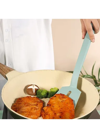 6Pcs Kitchen Utensils Silicone Spatula Ladle Kitchen Cooking Tools Kit with Storage Bucket (FDA Certificated, BPA Free) - Dark Blue