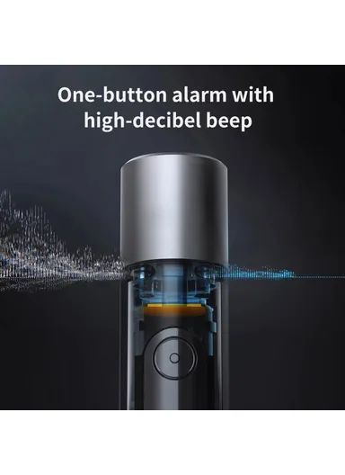 Aluminum Alloy Flashlight Camera Detector Sound Light Alarm Device NE20042- Red