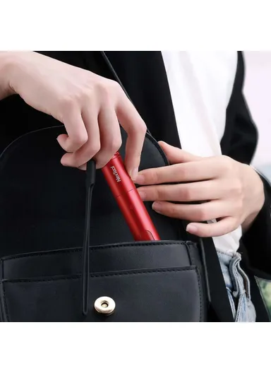 Aluminum Alloy Flashlight Camera Detector Sound Light Alarm Device NE20042- Red