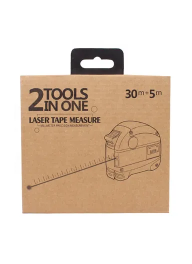 Rechargeable Digital Display High Accuracy Infrared Laser Distance Meter Measuring Tool Tape Measure