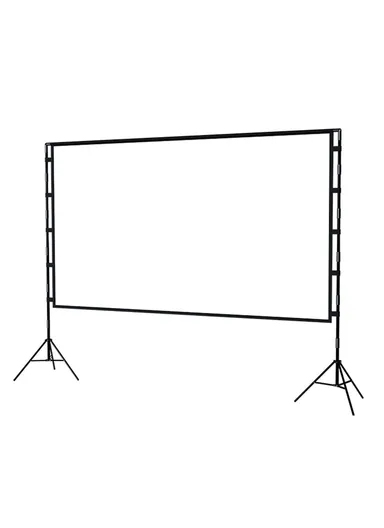 16:9 84-inch Folded HD Projector Screen Outdoor High Resolution Projection Screen Cloth with Portable Bracket