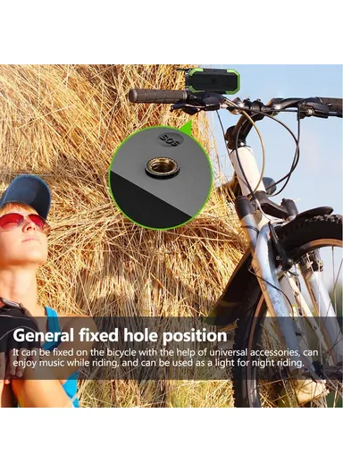 Portable IPX6 Waterproof Hand Crank Emergency Solar Radio Bluetooth Speaker with LED Light