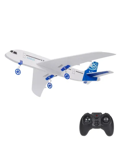 RC Airplane For Kids 2.4GHz 2CH Small Plane DIY Flight Toys For Kids Boys A380 