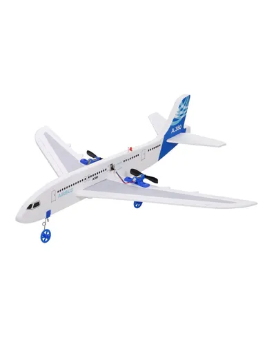 RC Airplane For Kids 2.4GHz 2CH Small Plane DIY Flight Toys For Kids Boys A380 