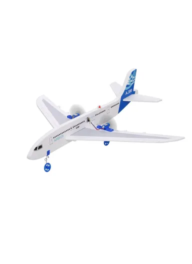 RC Airplane For Kids 2.4GHz 2CH Small Plane DIY Flight Toys For Kids Boys A380 