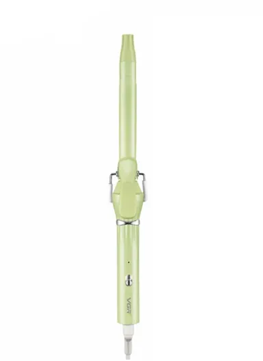 42W Professional 19mm Ceramic Electric Hair Curler With 220 C° Maximum Temperature &amp; Light Indicator V-565 - Green