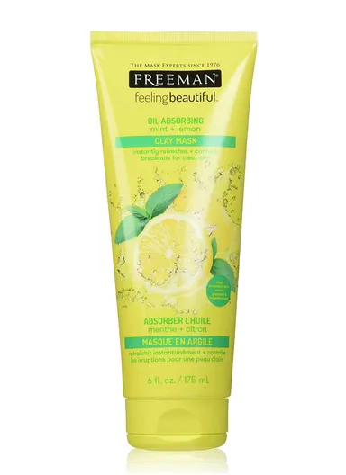 Oil Absorbing Mint &amp; Lemon Clay Mask 175ml