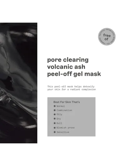 Pore Clearing Volanic Ash Peel Off Gel Mask 175ml