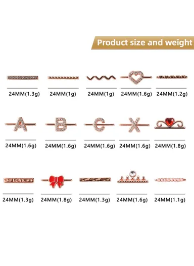 Universal Smart Watch Band Charms, Metal Decorative Charms, Loops Watch Strap Ornaments with Rhinestone (without Strap) - Style A