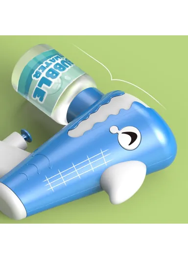 Shark Design Kids Summer Water Squirt Toy Children Outdoor Plastic Electric Water Gun Toy - Pink