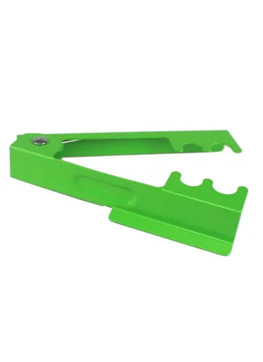 Rose Leaf Thorn Stripper Tree Pruner Iron Remover For Gardening Flower Arrangement 8002H - Green