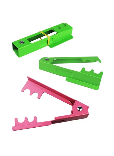 Rose Leaf Thorn Stripper Tree Pruner Iron Remover For Gardening Flower Arrangement 8002H - Green