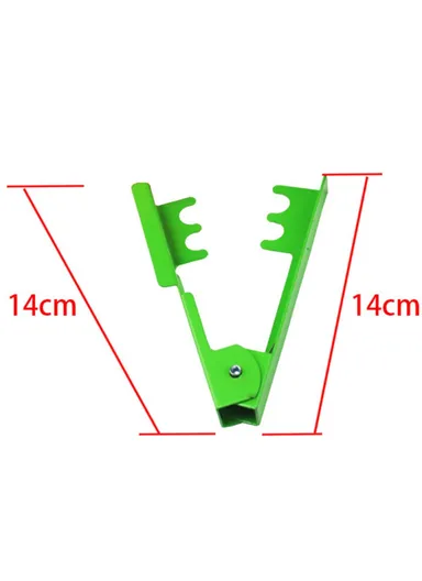 Rose Leaf Thorn Stripper Tree Pruner Iron Remover For Gardening Flower Arrangement 8002H - Green