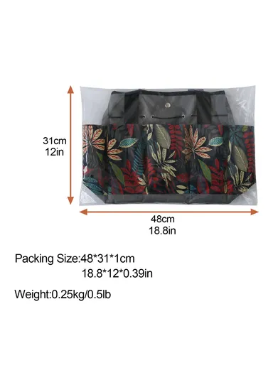 Oxford Cloth Garden Tool Storage Handbag 9 Pockets Gardening Tools Bag - Green
