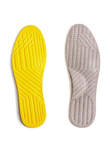 1 Pair Orthopedic Insole Arch Support for Flat Feet Plantar Fasciitis Pads - Black / 41-42