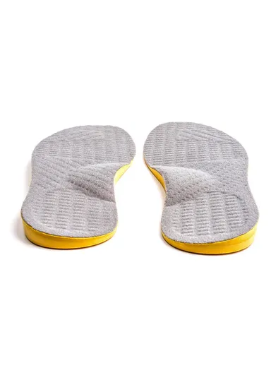 1 Pair Orthopedic Insole Arch Support for Flat Feet Plantar Fasciitis Pads 35-36 - Grey