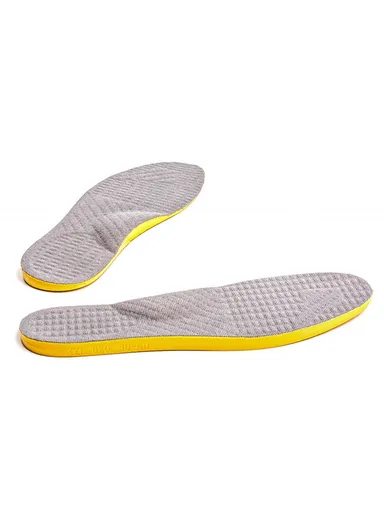 1 Pair Orthopedic Insole Arch Support for Flat Feet Plantar Fasciitis Pads 35-36 - Grey