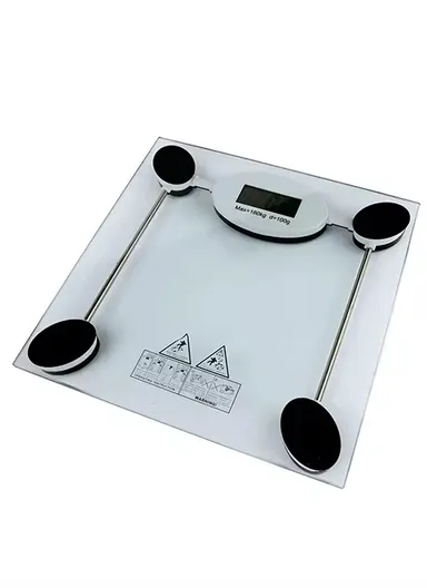150Kg Capacity Glass Personal Scale 2008C (L28 x W28)cm