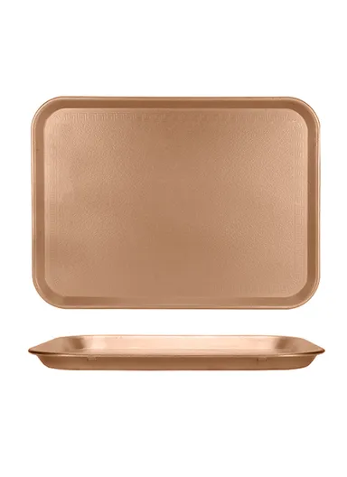 Rectangular Anti-slip Food Tray For Home, Cafeteria, Restaurants, Delis, Bakeries, Crafts and Organization(L33 x W26)cm 