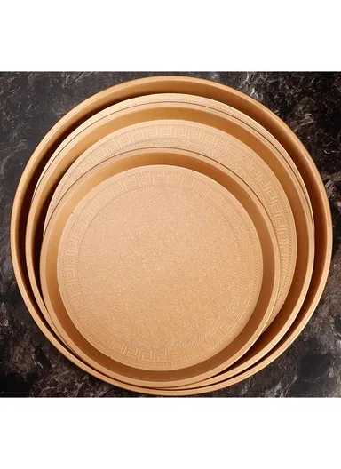 Anti-slip Food Tray For Home, Cafeteria, Restaurants, Delis, Bakeries, Crafts and Organization 36cm 