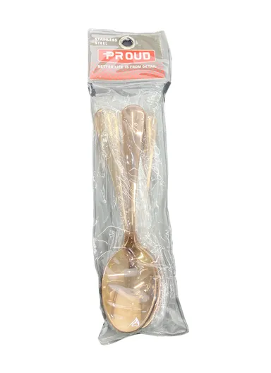 6 Pieces SS304 Dessert Fork Set (L14)cm - Gold