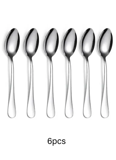 24 Pcs Cutlery Set SS410 for Home &amp; Restaurant Knives Forks Spoons - Rose Gold