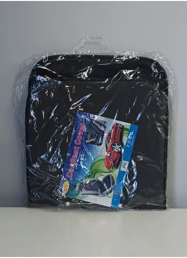 1PCS Universal PU Leather Car Seat Cover, Cushion Comfort Car Seat Cover Car, SUV, Truck Chair Cover (L95 x W47)cm - Black