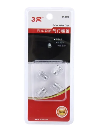 4Pcs Bike Motorcycle Car Tire Valve Stem Cover Caps Aluminum Wheel Valve Caps 3R-2115