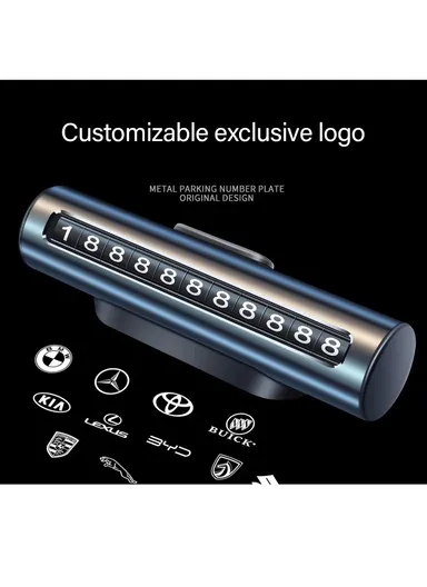 Aluminum Alloy Rotary Parking Number Plate 3R-3401