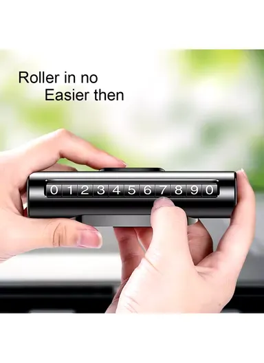 Aluminum Alloy Rotary Parking Number Plate 3R-3401