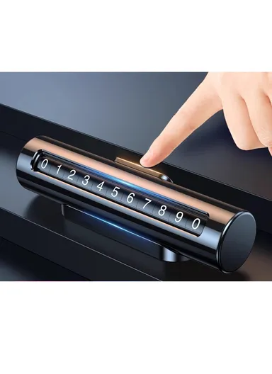 Aluminum Alloy Rotary Parking Number Plate 3R-3401