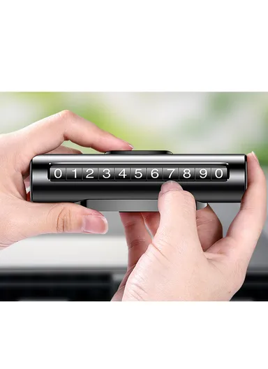 Aluminum Alloy Rotary Parking Number Plate 3R-3401