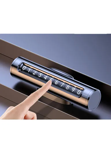 Aluminum Alloy Rotary Parking Number Plate 3R-3401