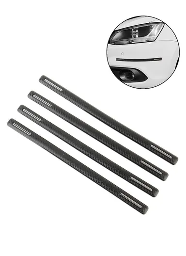 4Pcs Soft &amp; Flexible Strong Double-Sided Tape Bumper Guard 3R-2152