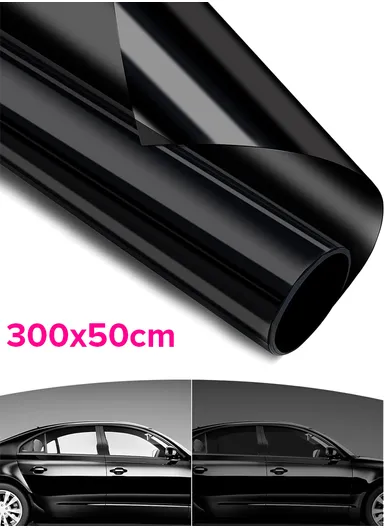 Solar Window Film Dark Black (L300 x W50)cm - Fumé