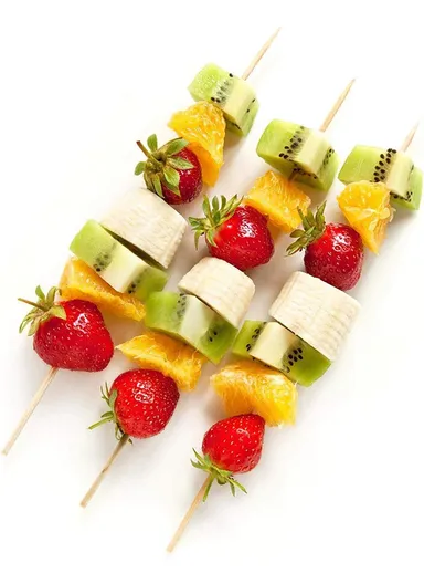 40cm Round Bamboo Skewers, Bamboo Sticks for Grilling Meat, Satays &amp; Skewered Vegetables