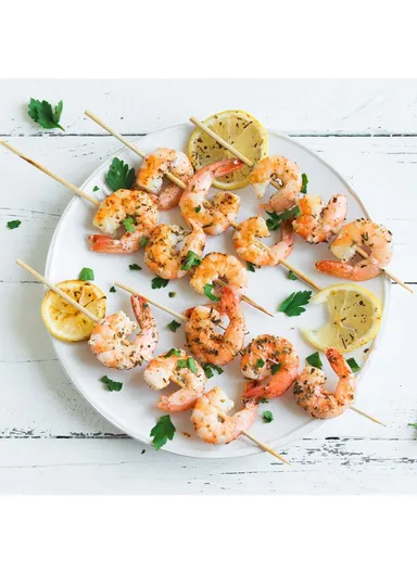 40cm Round Bamboo Skewers, Bamboo Sticks for Grilling Meat, Satays &amp; Skewered Vegetables