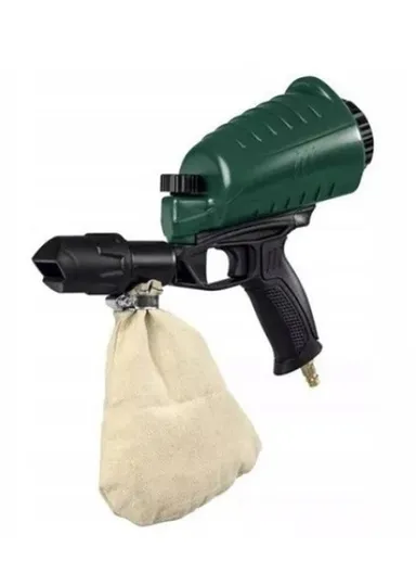 Compressed Air Sandblasting Gun With 2 kg Sandblasting Bottles