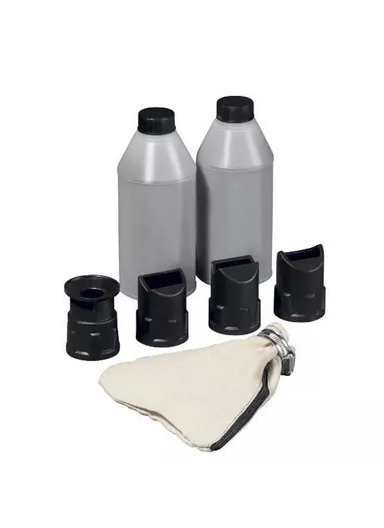 Compressed Air Sandblasting Gun With 2 kg Sandblasting Bottles