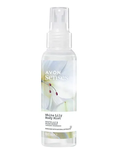 Senses White Lily Body Mist - 100ml