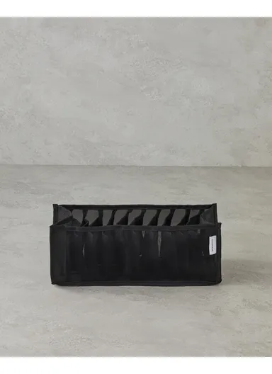 Sylvia Polyester Organizer 30x15 cm Black